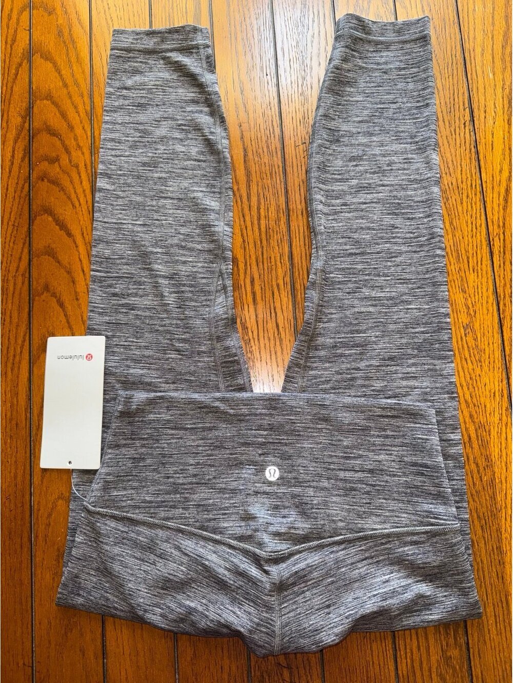Lululemon Align High Rise 25” Heathered Black Size 8 NWT